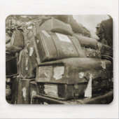 1890's REISLUGAGE-TEAMSTER WAGON SUITCASE Muismat (Voorkant)