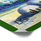 1890s roos catalogusillustratie Witte Rose Poster (Hoek)