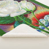 1890s roos catalogusillustratie Witte Rose Sherpa Deken (3/4)