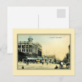  1890s West Street Durban South Africa Briefkaart (Voorkant / Achterkant)