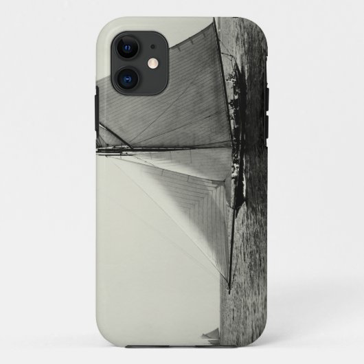1891 Amerikaans jacht op Zee Case-Mate iPhone Case (Achterkant)