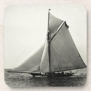 1891 Amerikaans jacht op Zee Onderzetter