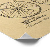 1891  brochure over fietspatroon — Kunstafdrukken Poster (Hoek)