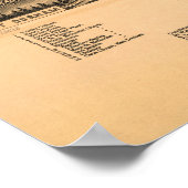 1891 Durham, NC Birds Eye Uitzicht Panoramic Map Poster (Hoek)