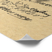 1891 Kunsttekenafdrukken voor fietspatronen Poster (Hoek)