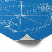 1891 Kunsttekenafdrukken voor fietspatronen Poster (Hoek)