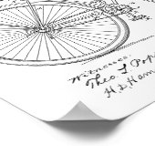 1892  brochure voor fietspatronen poster (Hoek)