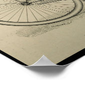 1892  fietsenmagazijn en kunstwerk Poster (Hoek)