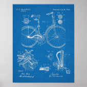 1892 Kunsttekenafdrukken zonder wirwar van kabels Poster (Voorkant)