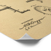 1893  brochure met fietspatroon poster (Hoek)