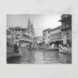 1893 Columbia Exposition "Canal of Venice" Briefkaart