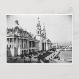 1893 Columbia Exposition, Palace of Mechanic Arts Briefkaart