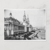 1893 Columbia Exposition, Palace of Mechanic Arts Briefkaart (Voorkant)