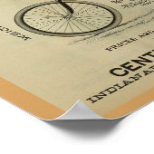 1893  fietsenmagazijn en kunstwerk Poster (Hoek)