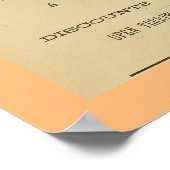 1893 fietsenmagazijn en kunstwerk Poster (Hoek)