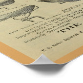 1893  fietsenmagazijn en kunstwerk Poster (Hoek)