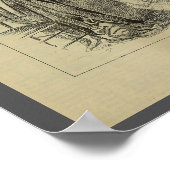 1893  fietsenmagazijn en kunstwerk Poster (Hoek)