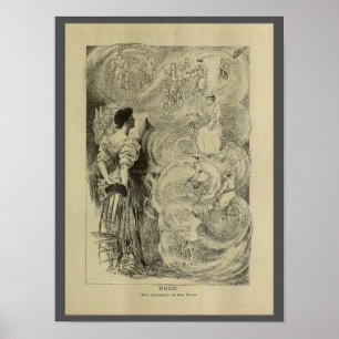 1893 fietsenmagazijn en kunstwerk Poster