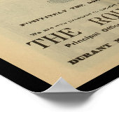 1893  fietsenmagazijn en kunstwerk Poster (Hoek)