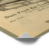 1893  fietsenmagazijn en kunstwerk Poster (Hoek)