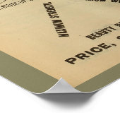 1893  fietsenmagazijn en kunstwerk Poster (Hoek)