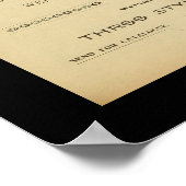 1893 fietsenmagazijn en kunstwerk Poster (Hoek)