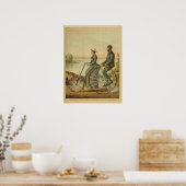 1893  fietsenvelocipede en art print (Keuken)