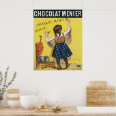 1893 Franse snoepposter Poster (Keuken)