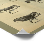 1893 Vintage Bicycle Seats Magazine Ad Art Poster (Hoek)