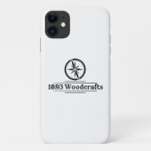 1893 Woodcrafts iPhone 11 Hoesje (Achterkant)