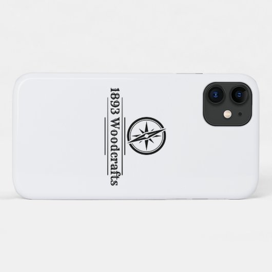 1893 Woodcrafts iPhone 11 Hoesje (Achterkant (horizontaal))