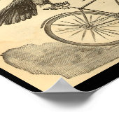 1894  Eagle Bicycle Magazine en Art Poster (Hoek)