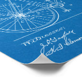 1894 Kettingloze diskettestation - Fietspatroon af Poster (Hoek)