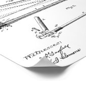 1894 Kunstafdrukken zonder wirwar van fietsen Poster (Hoek)