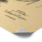 1894 Lever — Speciaal afdrukken voor fietspatronen Poster (Hoek)