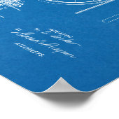 1894 Lever — Speciaal afdrukken voor fietspatronen Poster (Hoek)