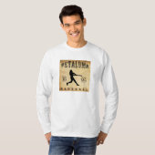 1894 Petaluma California Baseball T-shirt (Voorkant volledig)