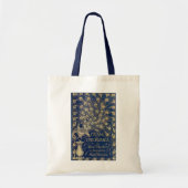 1894 Pride and Prejudice Peacock Hoesje Jane Auste Tote Bag (Voorkant)