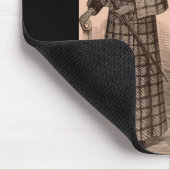 1895 Afdrukdamesjas en -jurk Muismat (Hoek)