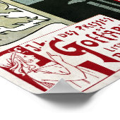 1895 Art Nouveau Absinthe Robette restored Poster (Hoek)