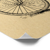 1895 brochure over fietspatroon — Kunstafdrukken Poster (Hoek)