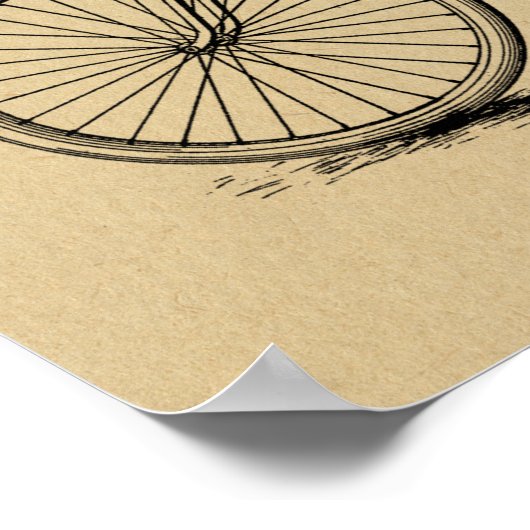 1895  brochure over fietspatroon — Kunstafdrukken Poster (Hoek)