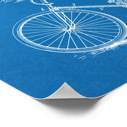 1895  brochure over fietspatroon — Kunstafdrukken Poster (Hoek)