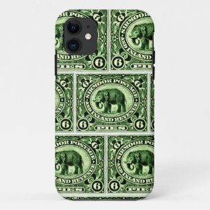 1895 de Indische Prinselijke Olifant van Staten Case-Mate iPhone Case