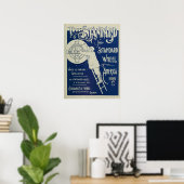 1895  fietsenmagazijn en kunstwerk Poster (Thuiskantoor)