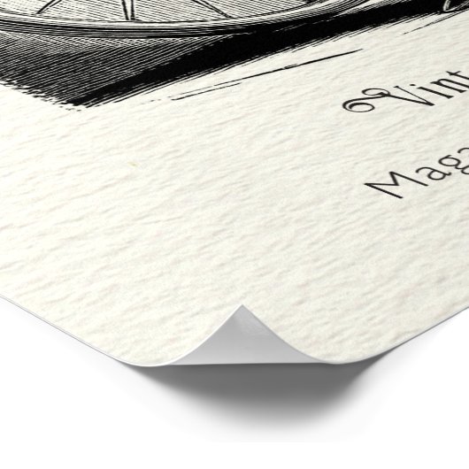 1895  Franse fietsuitrusting Poster (Hoek)