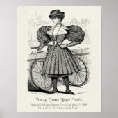 1895  Franse fietsuitrusting Poster (Voorkant)