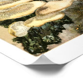 1895 paddenstoelen - Schimmels - Kunst afdrukken Poster (Hoek)