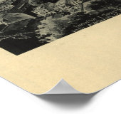 1895 Providence, RI Birds Eye Uitzicht Panoramic M Poster (Hoek)