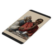 1895 sigaar Ad Afro-Amerikaans Magneet (Linkerzijde)